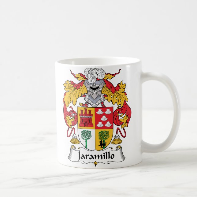 Caneca De Café Crista da família de Jaramillo (Direita)