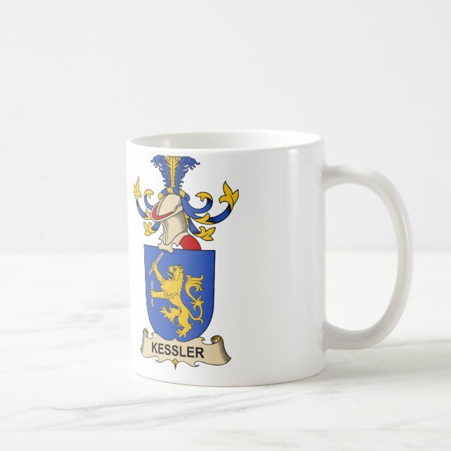Caneca De Café Crista da família de Kessler (Direita)