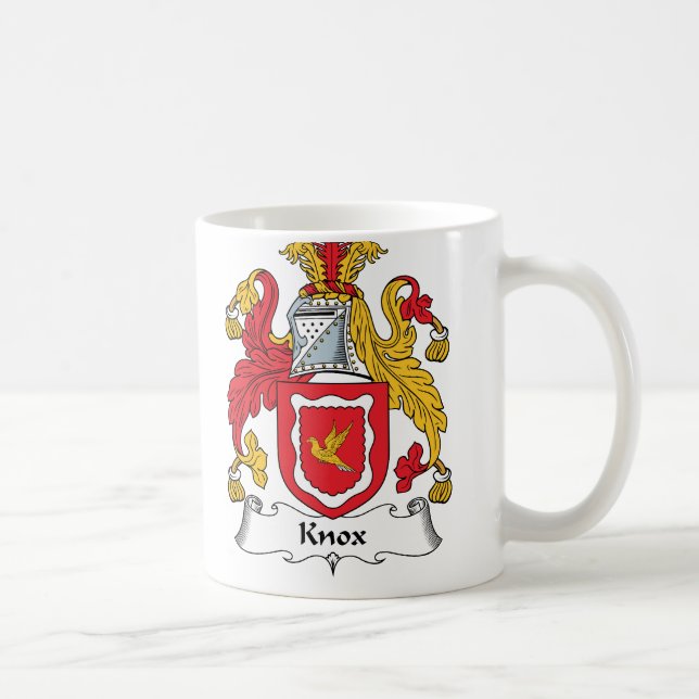 Caneca De Café Crista da família de Knox (Direita)