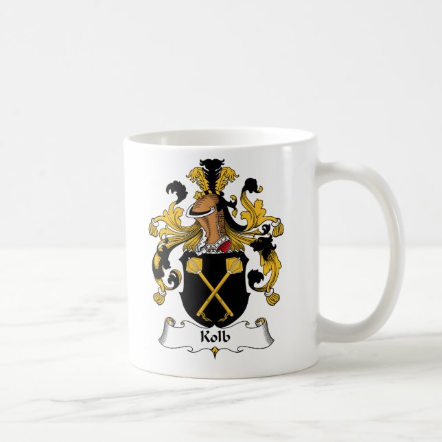 Caneca De Café Crista da família de Kolb (Direita)