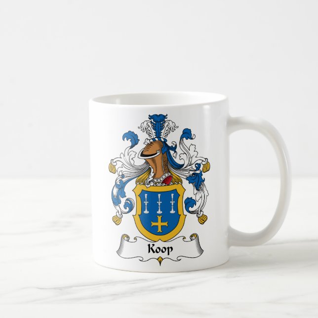 Caneca De Café Crista da família de Koop (Direita)