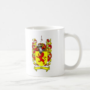 CANECA DE CAFÉ CRISTA DA FAMÍLIA DE LEE - BRASÃO DE LEE