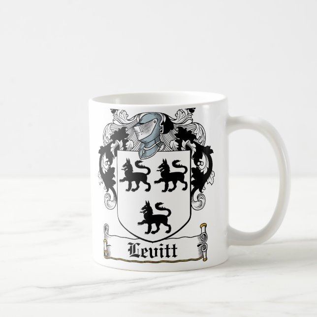 Caneca De Café Crista da família de Levitt (Direita)