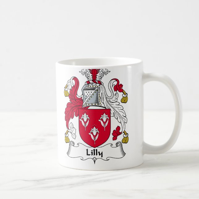 Caneca De Café Crista da família de Lilly (Direita)