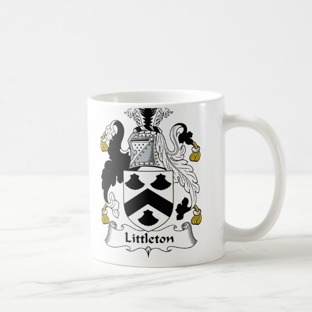 Caneca De Café Crista da família de Littleton (Direita)