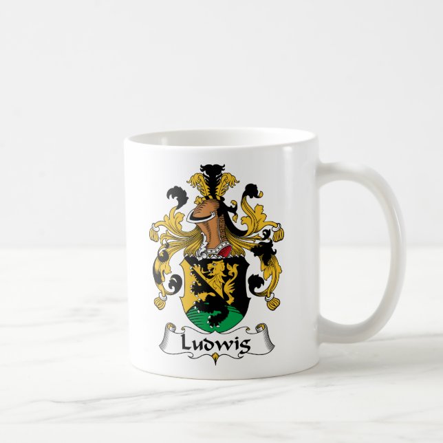 Caneca De Café Crista da família de Ludwig (Direita)
