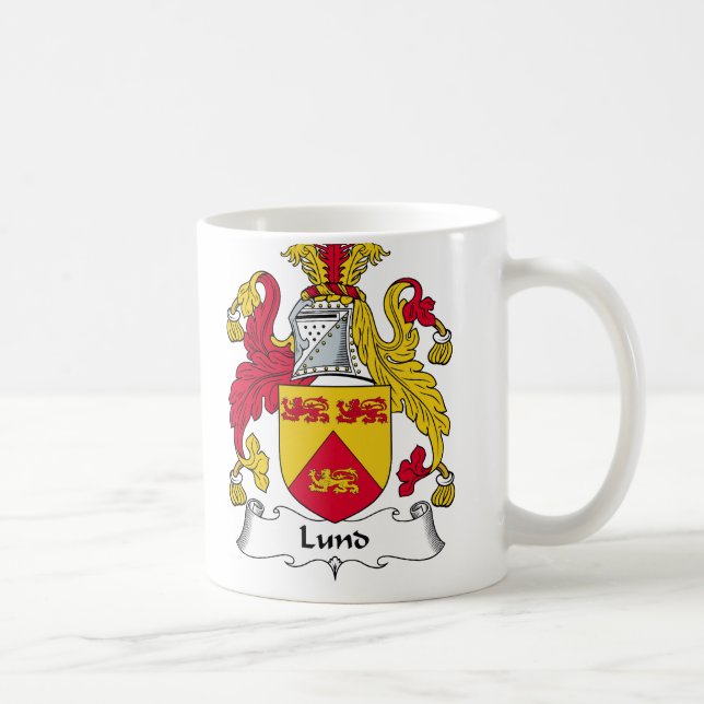 Caneca De Café Crista da família de Lund (Direita)