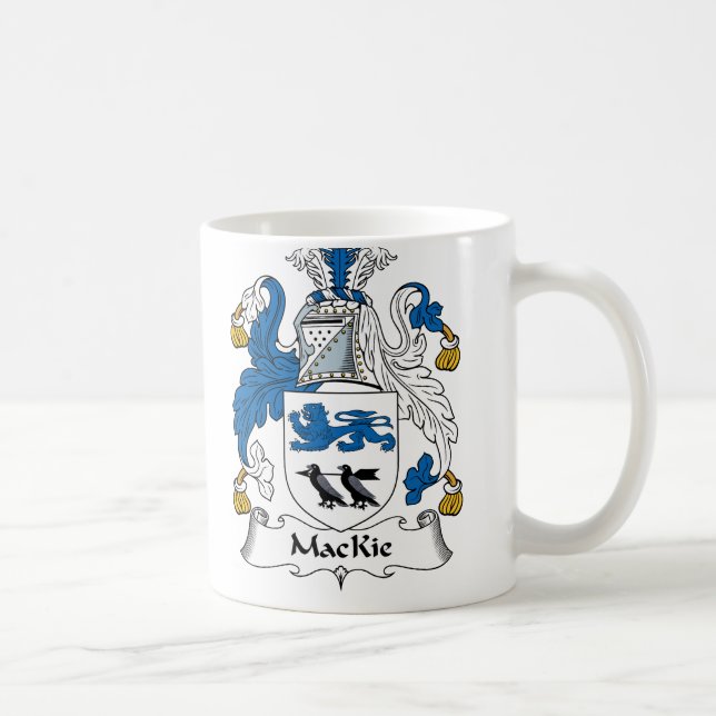 Caneca De Café Crista da família de MacKie (Direita)