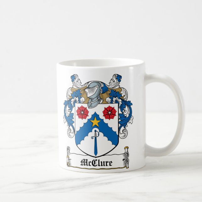 Caneca De Café Crista da família de McClure (Direita)