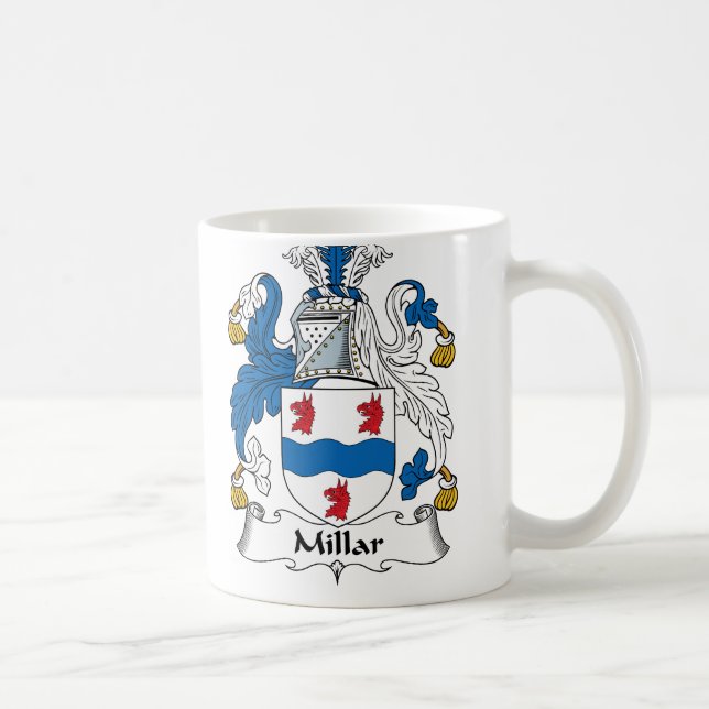 Caneca De Café Crista da família de Millar (Direita)