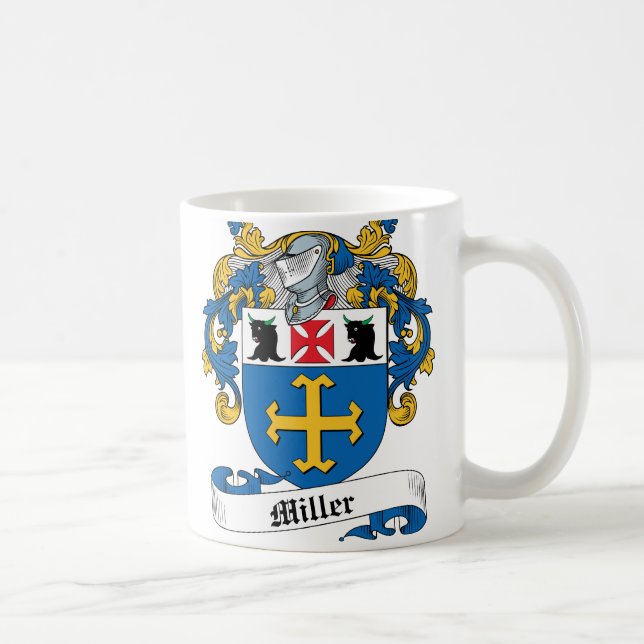 Caneca De Café Crista da família de Miller (Direita)