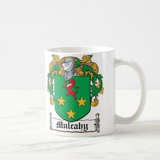 Caneca De Café Crista da família de Mulcahy (Direita)