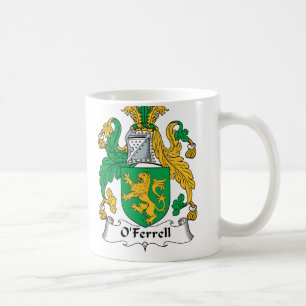 Caneca De Café Crista da família de O'Ferrell