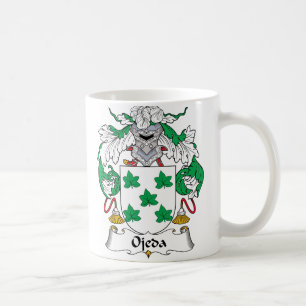 Caneca De Café Crista da família de Ojeda
