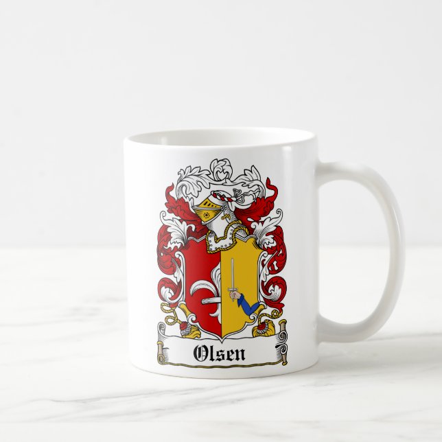 Caneca De Café Crista da família de Olsen (Direita)