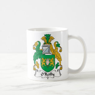 Caneca De Café Crista da família de O'Reilly