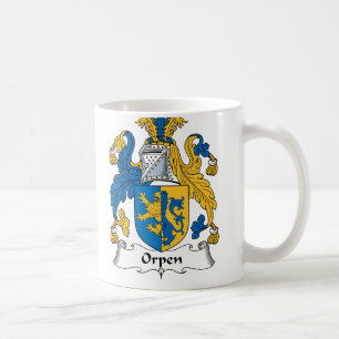 Caneca De Café Crista da família de Orpen