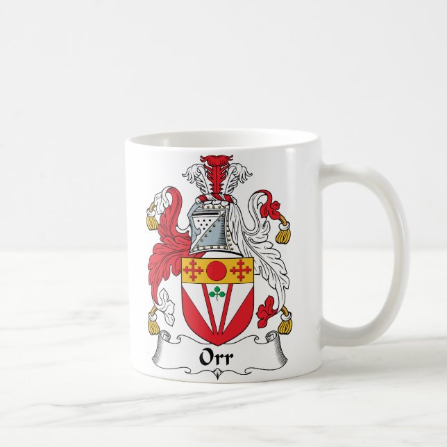 Caneca De Café Crista da família de Orr (Direita)