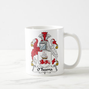 Caneca De Café Crista da família de O'Tuama