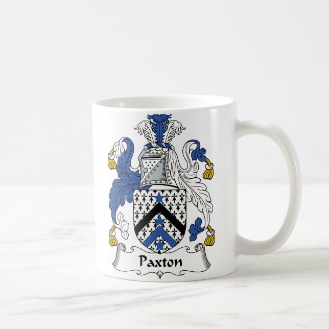 Caneca De Café Crista da família de Paxton (Direita)