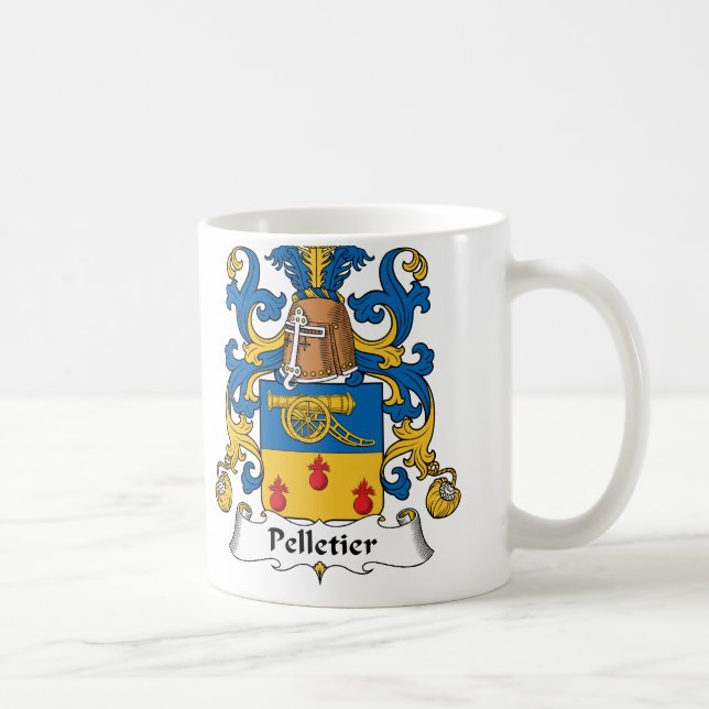 Caneca De Café Crista da família de Pelletier (Direita)