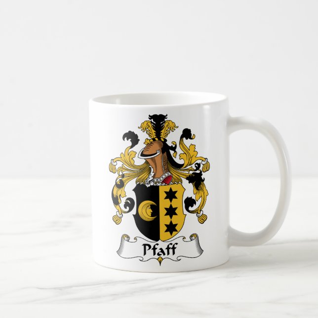 Caneca De Café Crista da família de Pfaff (Direita)