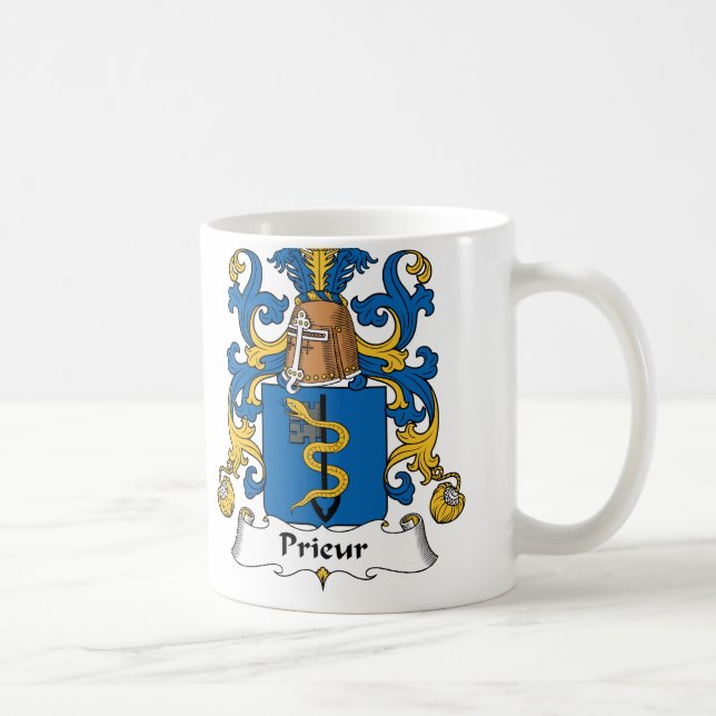 Caneca De Café Crista da família de Prieur (Direita)