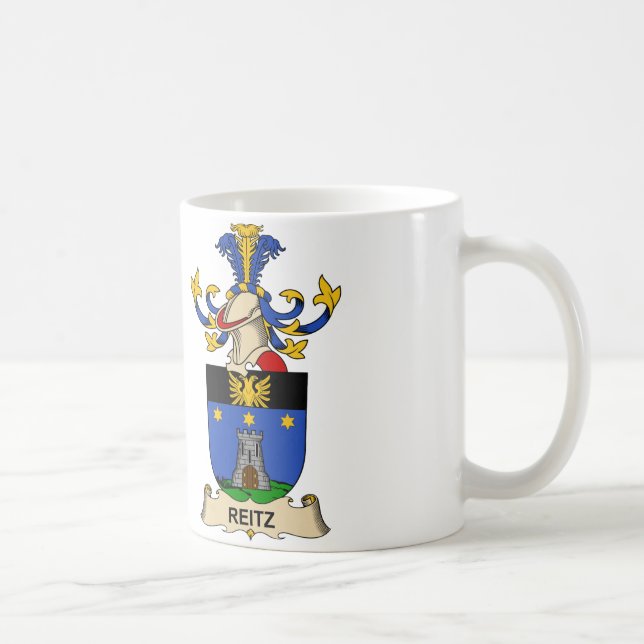 Caneca De Café Crista da família de Reitz (Direita)