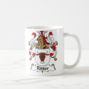 Caneca De Café Crista da família de Ritter