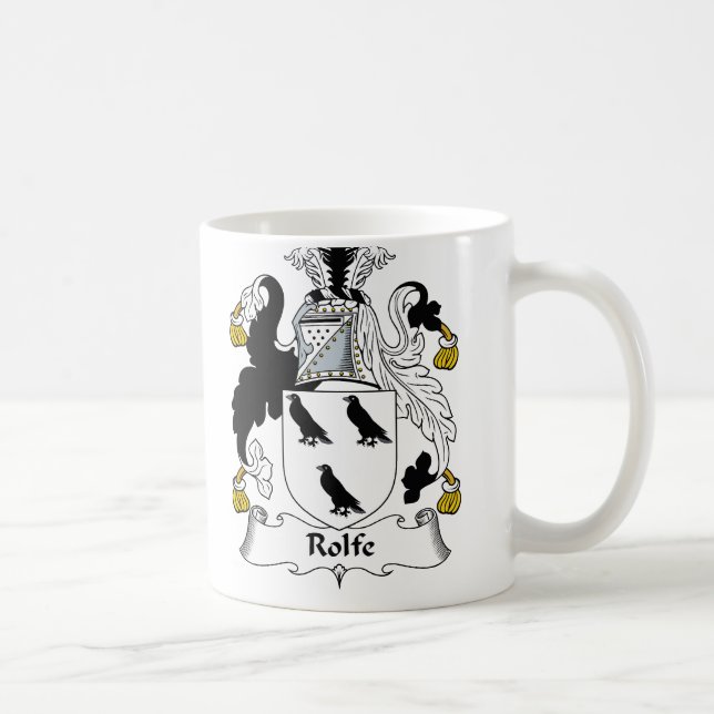 Caneca De Café Crista da família de Rolfe (Direita)