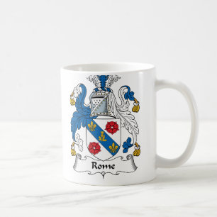 Caneca De Café Crista da família de Roma