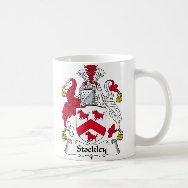 Caneca De Café Crista da família de Stockley (Direita)