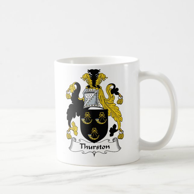 Caneca De Café Crista da família de Thurston (Direita)