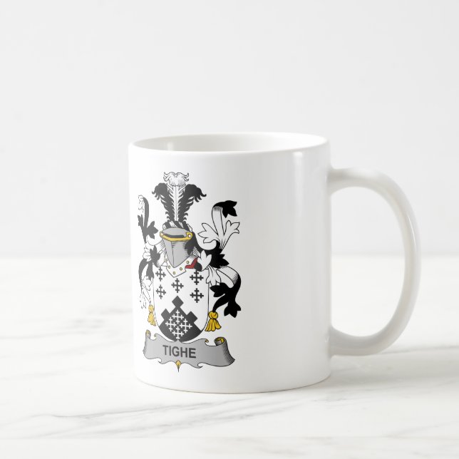 Caneca De Café Crista da família de Tighe (Direita)