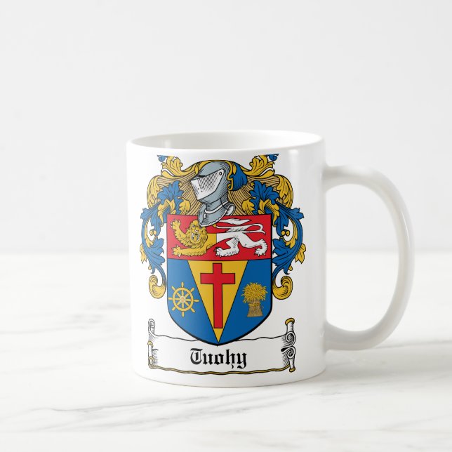 Caneca De Café Crista da família de Tuohy (Direita)