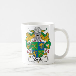 Caneca De Café Crista da família de Varela
