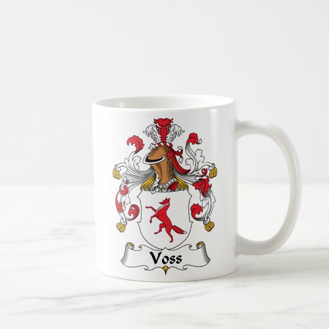 Caneca De Café Crista da família de Voss (Direita)