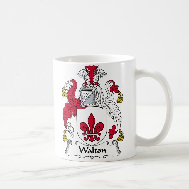 Caneca De Café Crista da família de Walton (Direita)