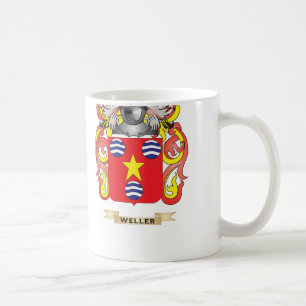 Caneca De Café Crista da família de Weller (brasão)