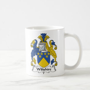 Caneca De Café Crista da família de Wiltshire