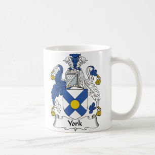 Caneca De Café Crista da família de York