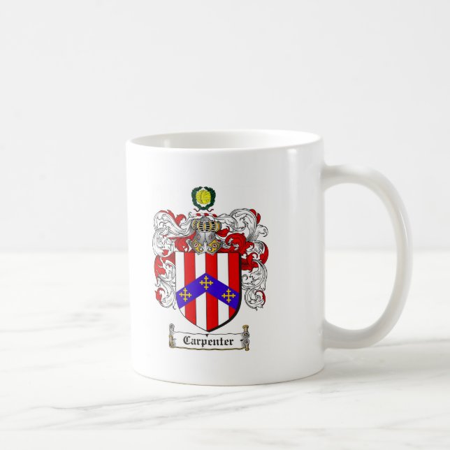 CANECA DE CAFÉ CRISTA DA FAMÍLIA DO CARPINTEIRO - BRASÃO DO (Direita)