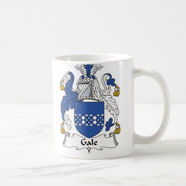 Caneca De Café Crista da família do vendaval (Direita)