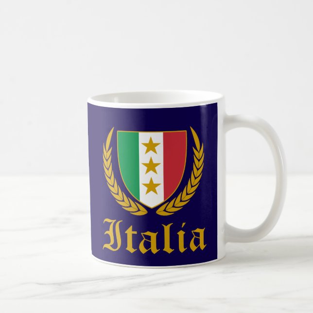 Caneca De Café Crista da Itália (Direita)