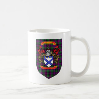 Caneca De Café Crista de Kirkpatrick Kilpatrick no Tartan de