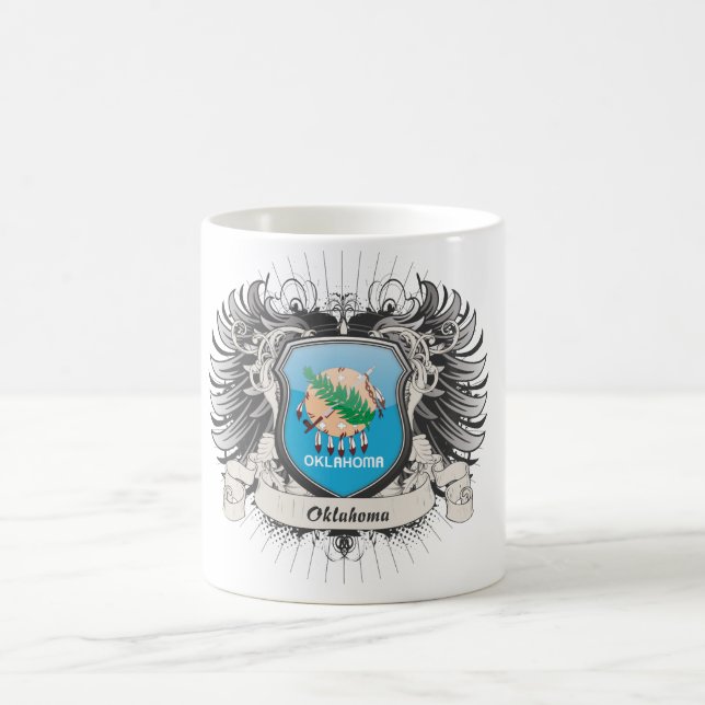 Caneca De Café Crista de Oklahoma (Centro)