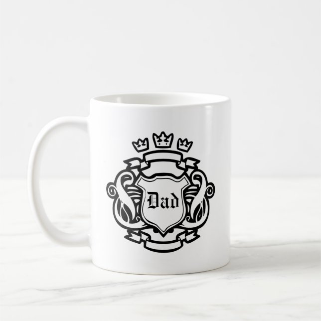 Caneca De Café Crista real do pai (Esquerda)