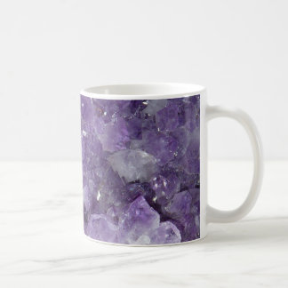 Caneca De Café Cristais Amethyst novos da cura de cristal da