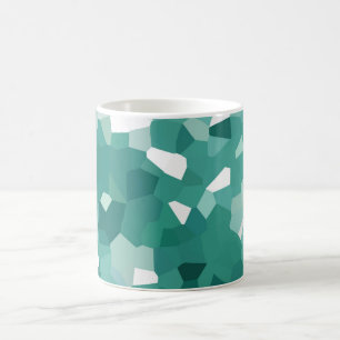Caneca De Café Cristais Azuis