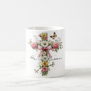 Caneca De Café Cristão/Páscoa Que Está Riscado